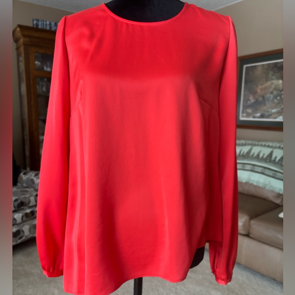 Rachel Roy Elegant Red Blouse